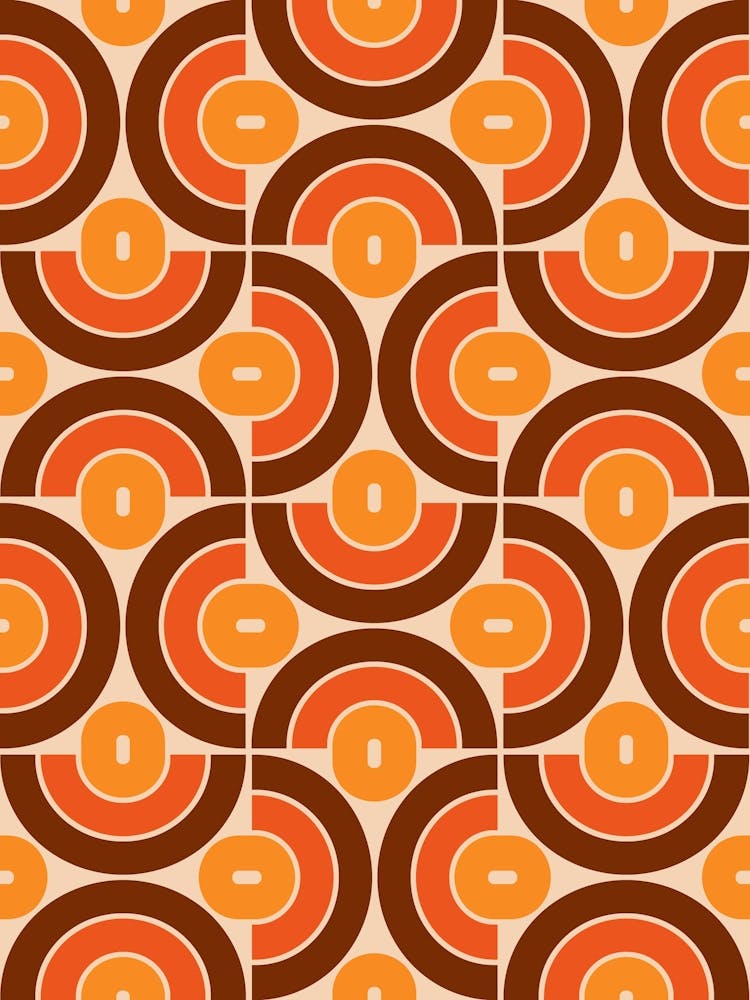 Mid-Century Modern Geometrisch
