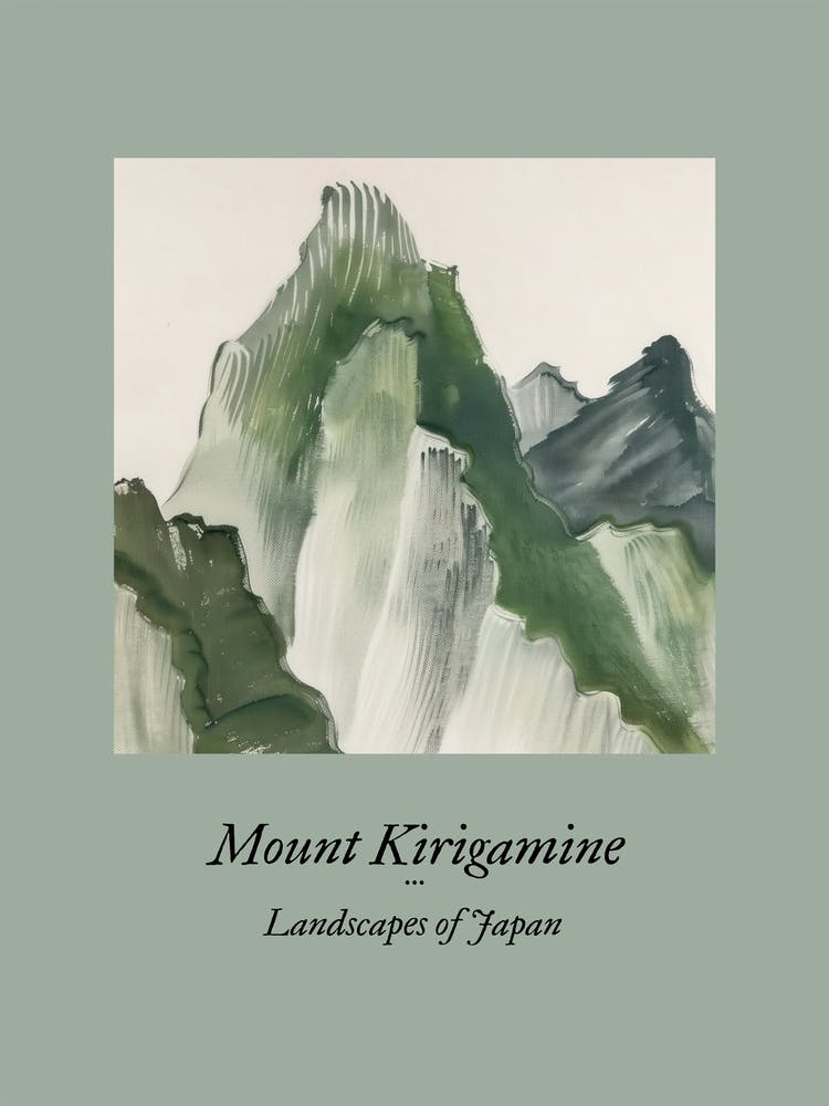 Landscapes Of Japan Mount Kirigamine 78