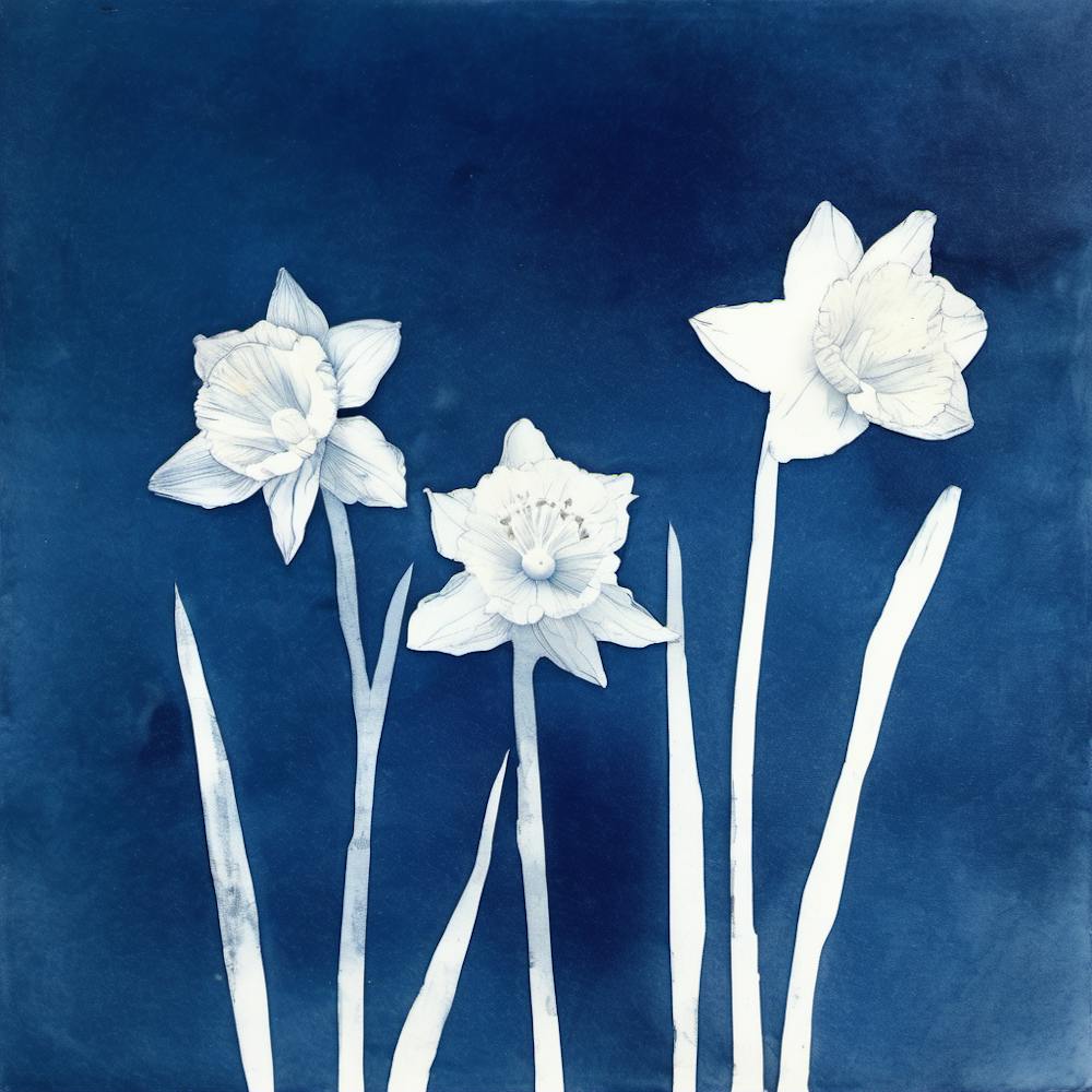 Blue Daffodils