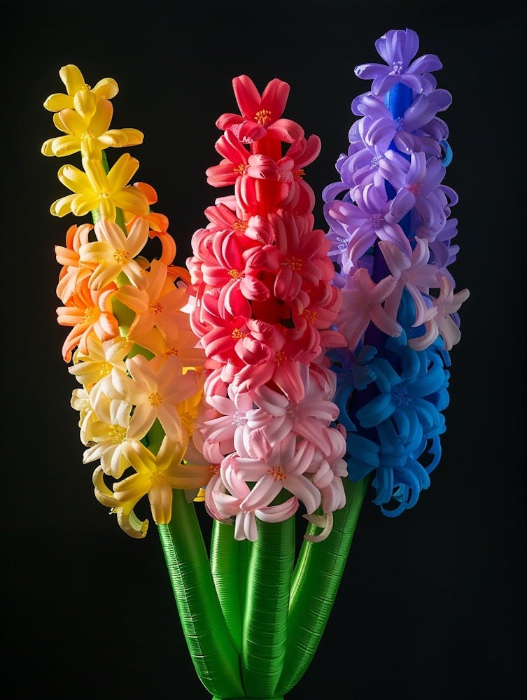 Bright Inflatable Flowers Hyacinth 1