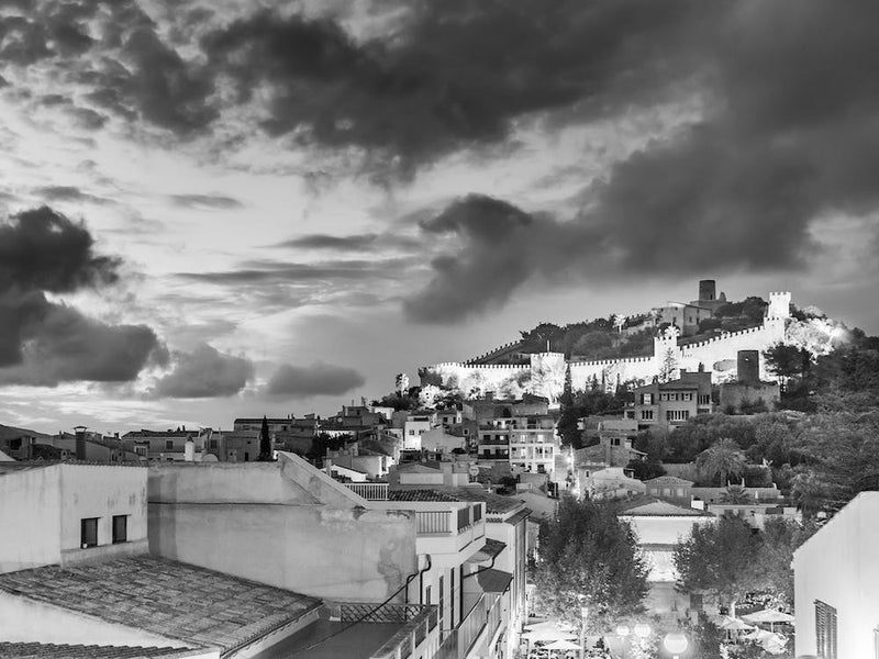 Capdepera Mallorca Cala Ratjada beautiful view of medieval castle and old town