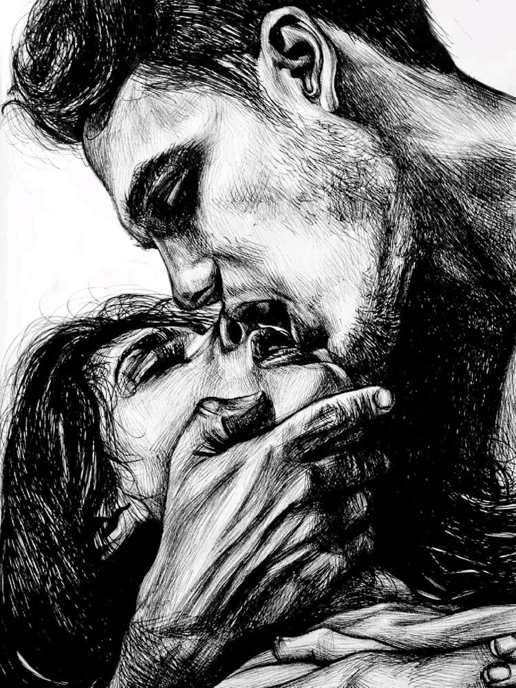 Kissing Couple