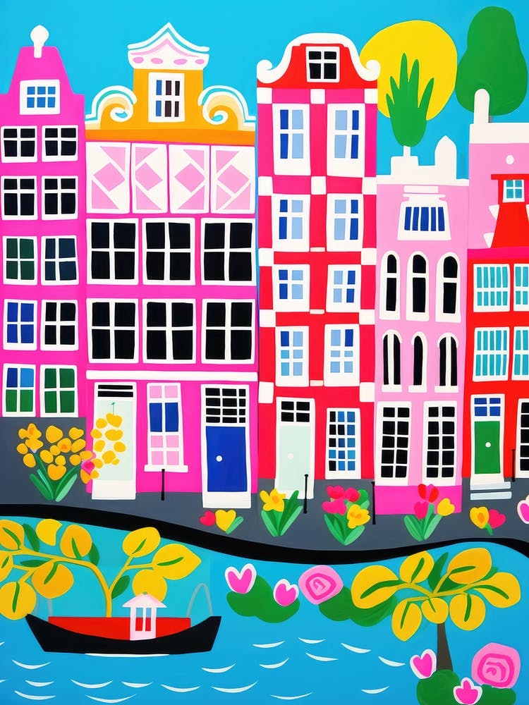 Amsterdam Colourful View 5