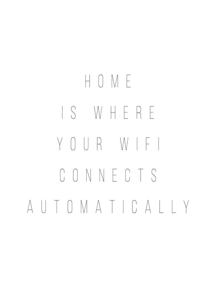 Home Is Where Your Wifi Connect Automatically