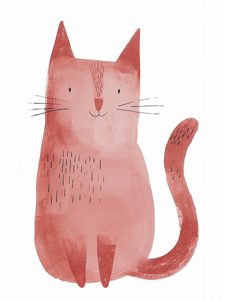 Chausie Cat Clipart Illustration 7