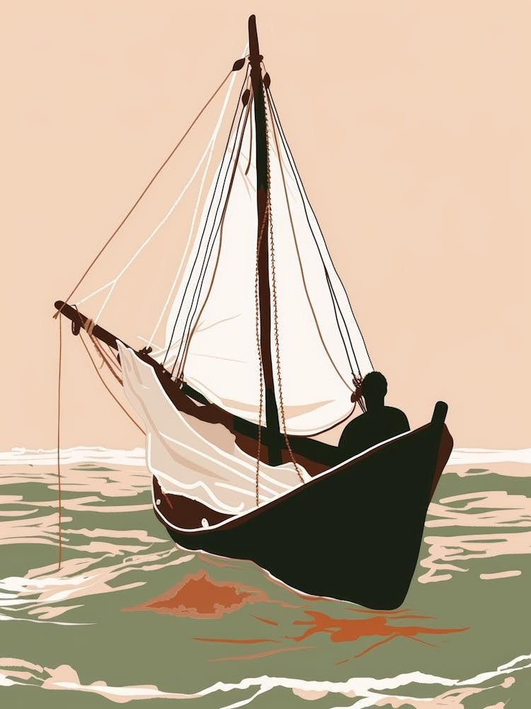 Sailboat In The Ocean 5