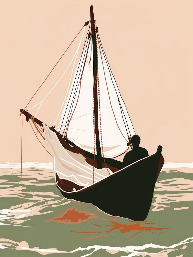 Sailboat In The Ocean 5