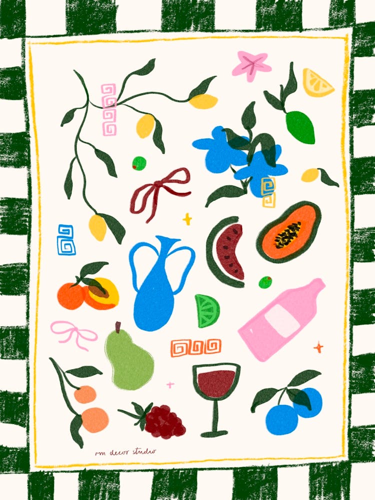 Tropical Holiday Print