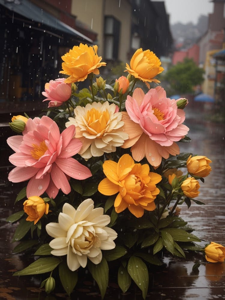 Flowers In The Rain 1