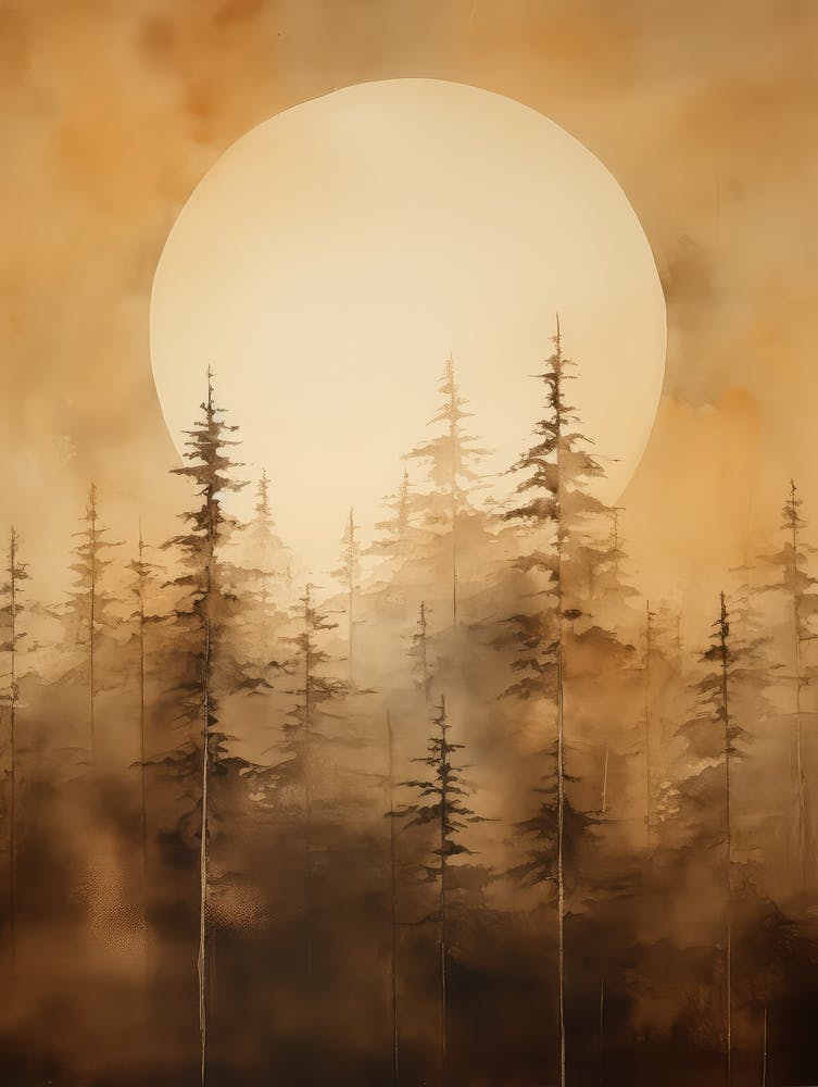 Moonlight In The Forest