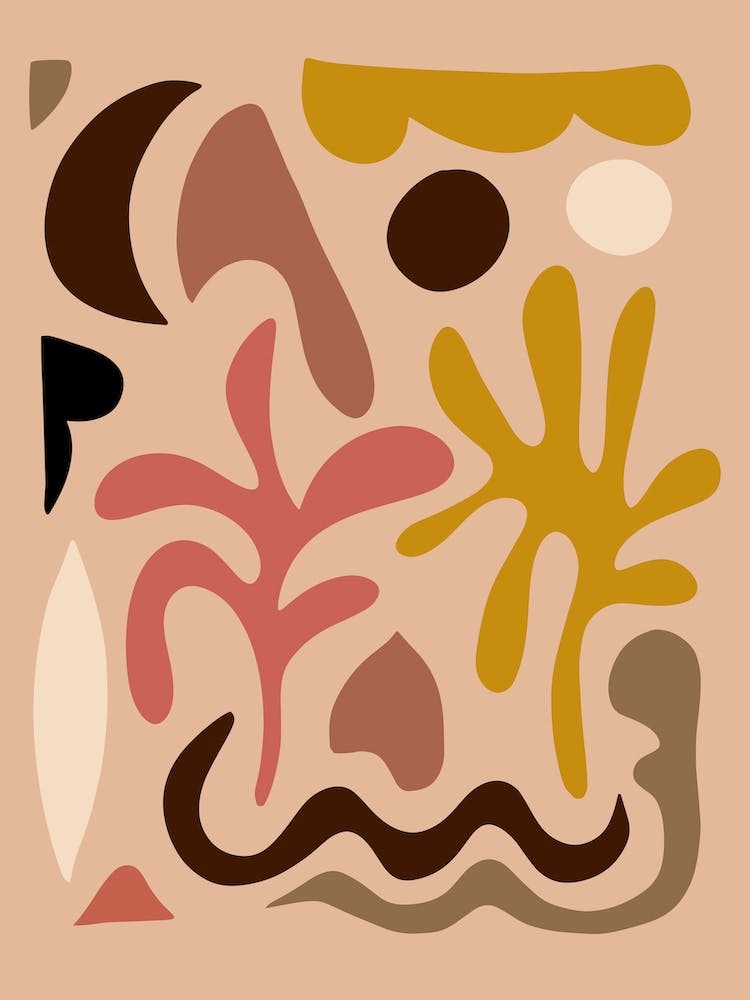 Abstract Pattern In Neutral Colors