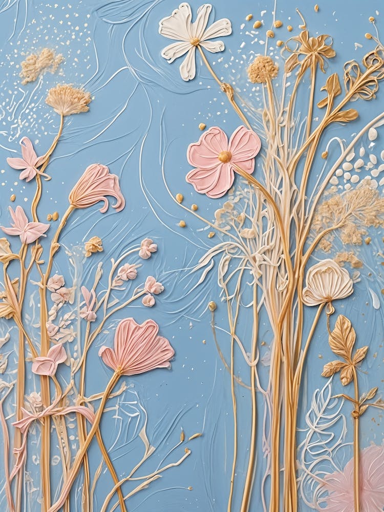 Abstract Floral Burst