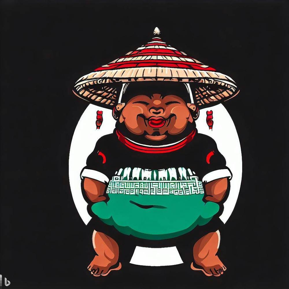 Black Asian Boy