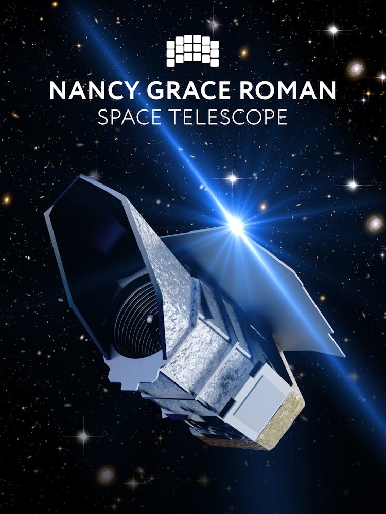 Nancy Grace Roman Space Telescope poster — NASA space print, Science wall art