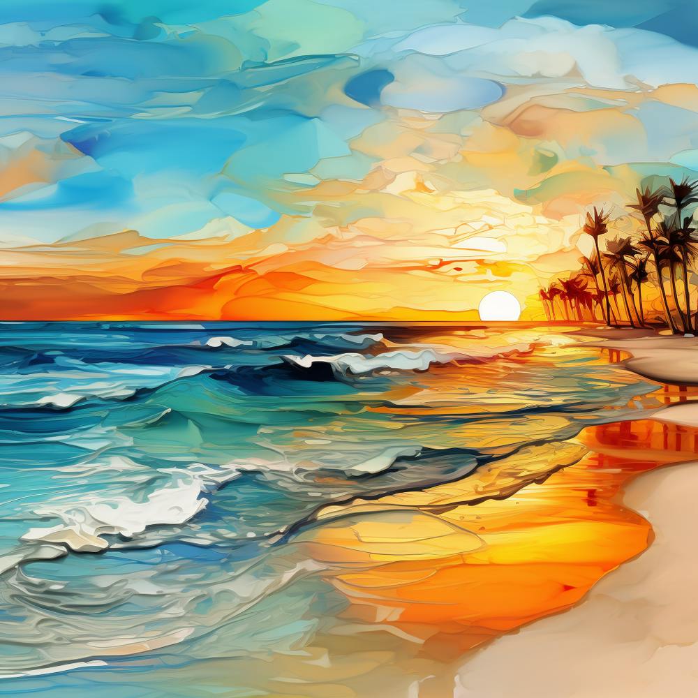 Sunset On The Beach 13