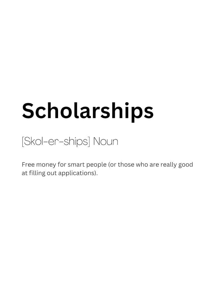 Scholarships Definition Meaning 1