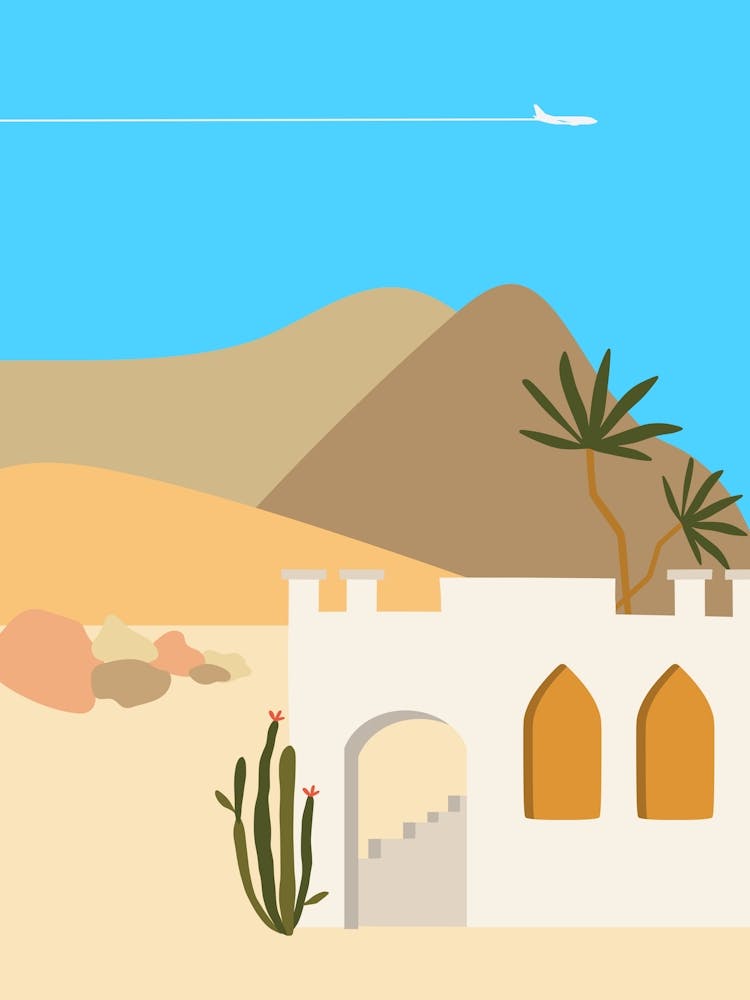 Egyptian Desert. Boho, Boho decor: Egypt, Morocco, Tunisia poster #1