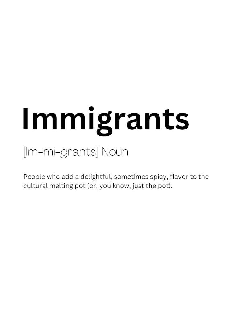 Immigrants Definition Meaning 1