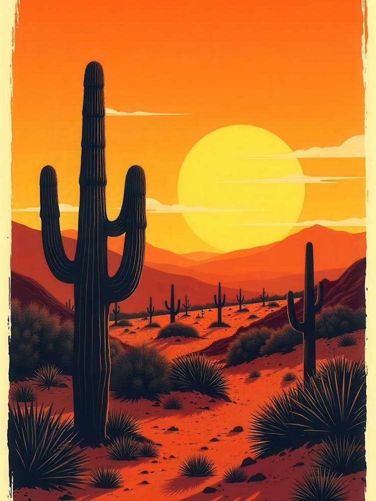 Saguaro Sunset