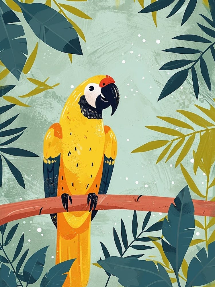 Yellow Macaw 3