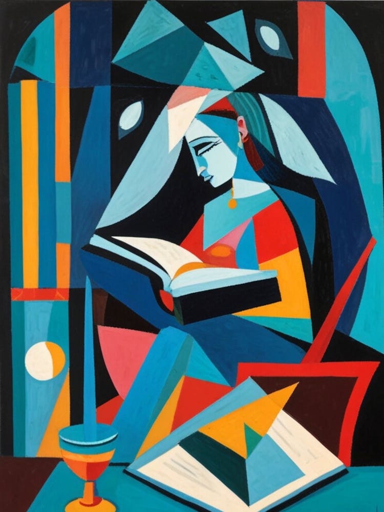 Woman Reading A Book 5