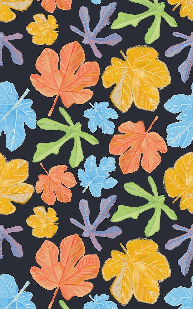 Colorful Leaves Pattern