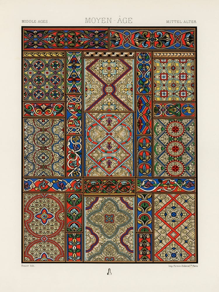 Middle Ages Pattern, Albert Racine (10)