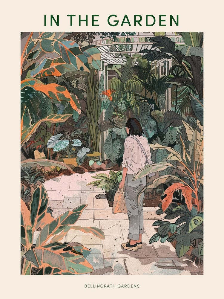 In The Garden Poster Bellingrath Gardens 2