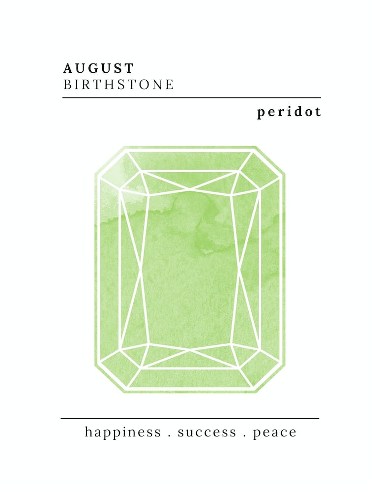 August Birthstone |Peridot
