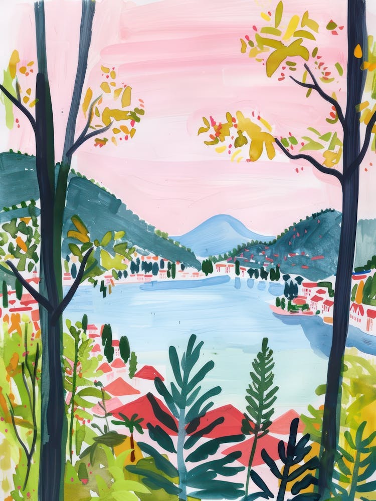 Travel Poster Happy Places Bergen 4