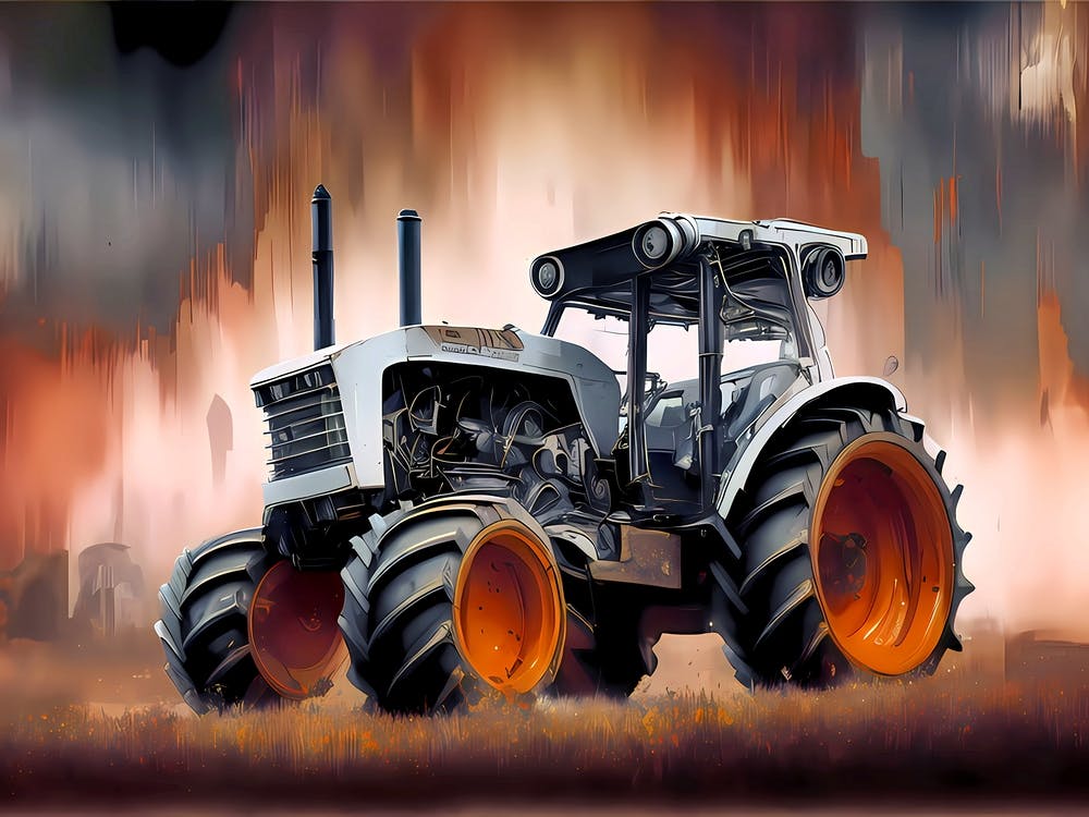 Tractor In The Field
