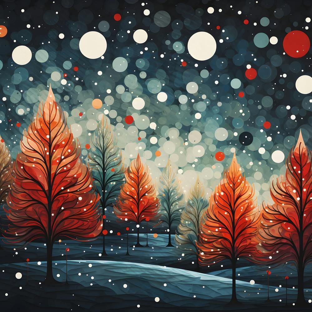 Snowy Trees