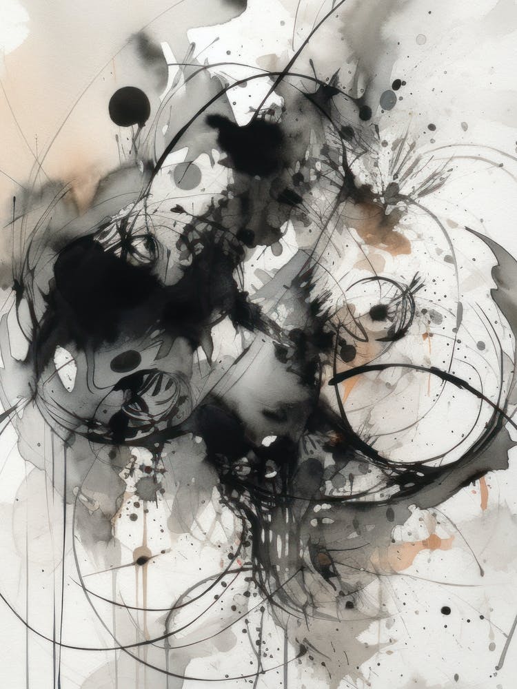 Black and White Abstract