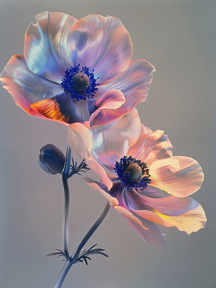 Iridescent Flower Anemone 2