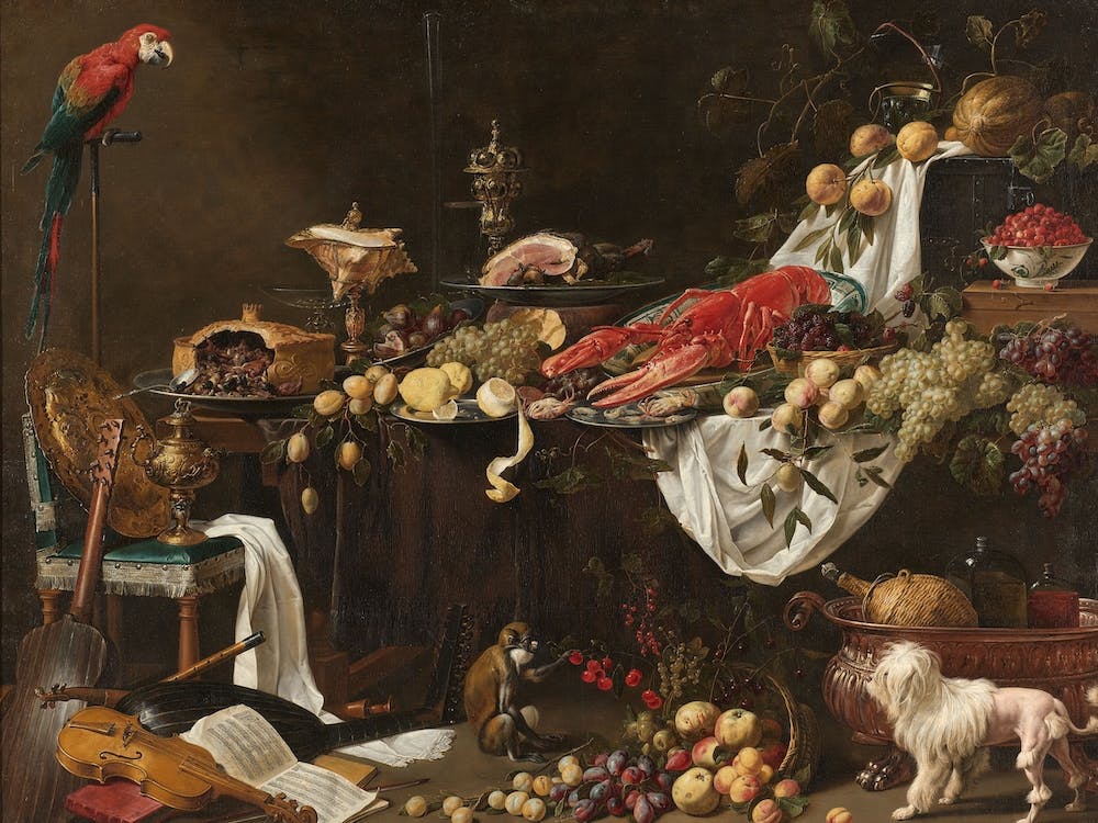 Banquet Still Life, Adriaen Van Utrecht