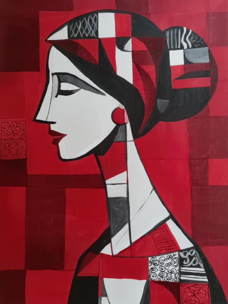 Abstract Of A Woman 20