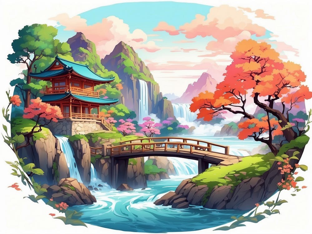 Asian Landscape Painting