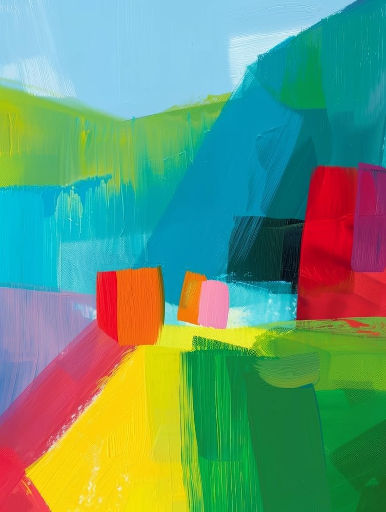 Abstrakte Landschaft 15
