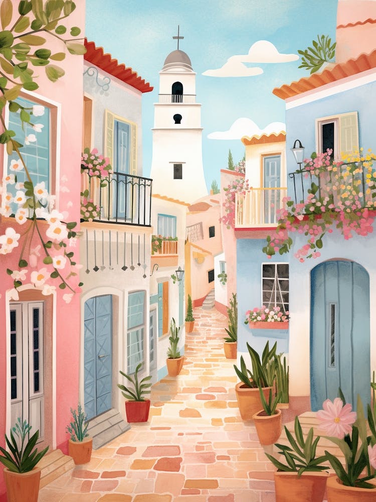 Faro Portugal 1 Illustration