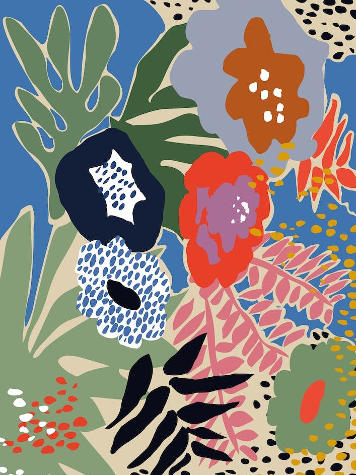 Maximalist Floral Shapes