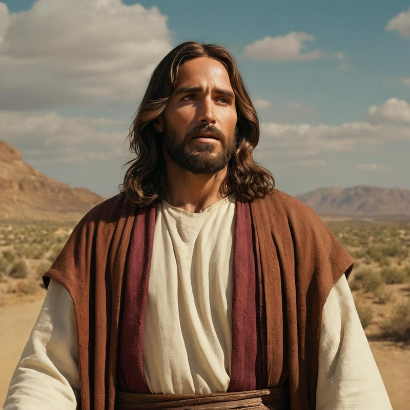 Jesus In The Desert