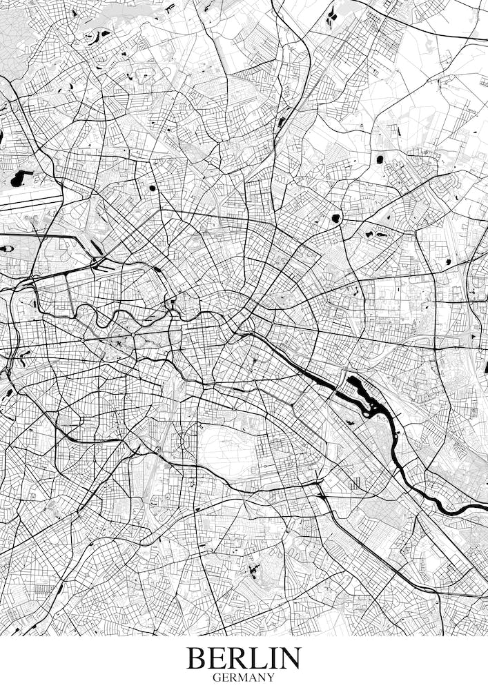 Berlin Weiß Schwarz