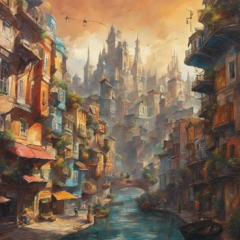 432151 A Beautiful City Decorated With Colour Xl 1024 V1 0