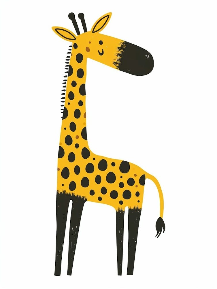 Gelbe Giraffe 2