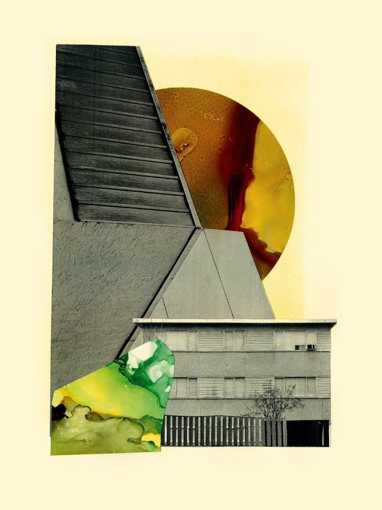 Supermoon Photocollage
