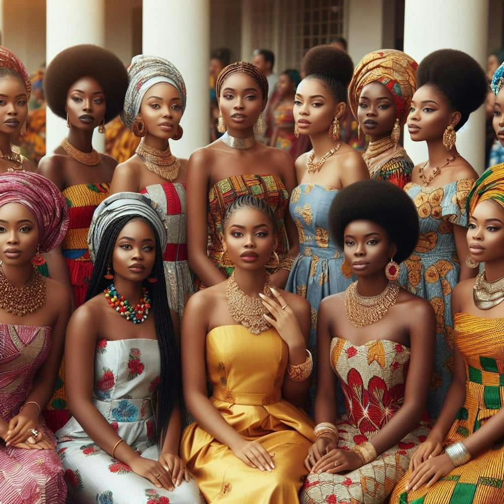Portrait Of African Women