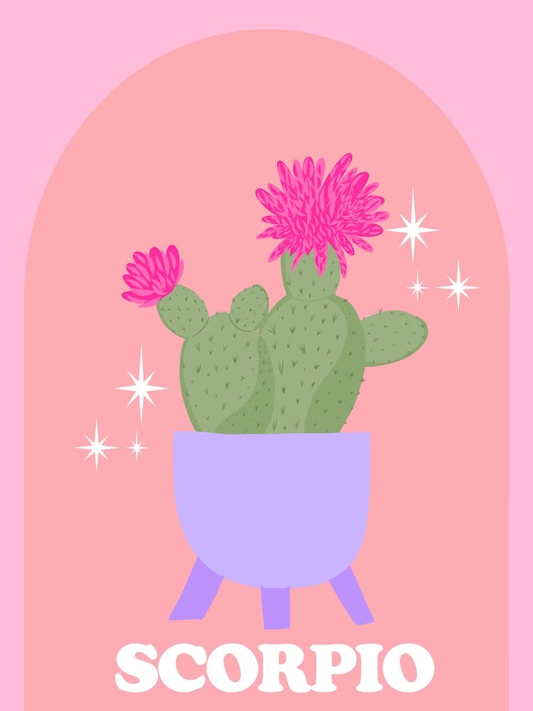 Botanical Star Sign Scorpio