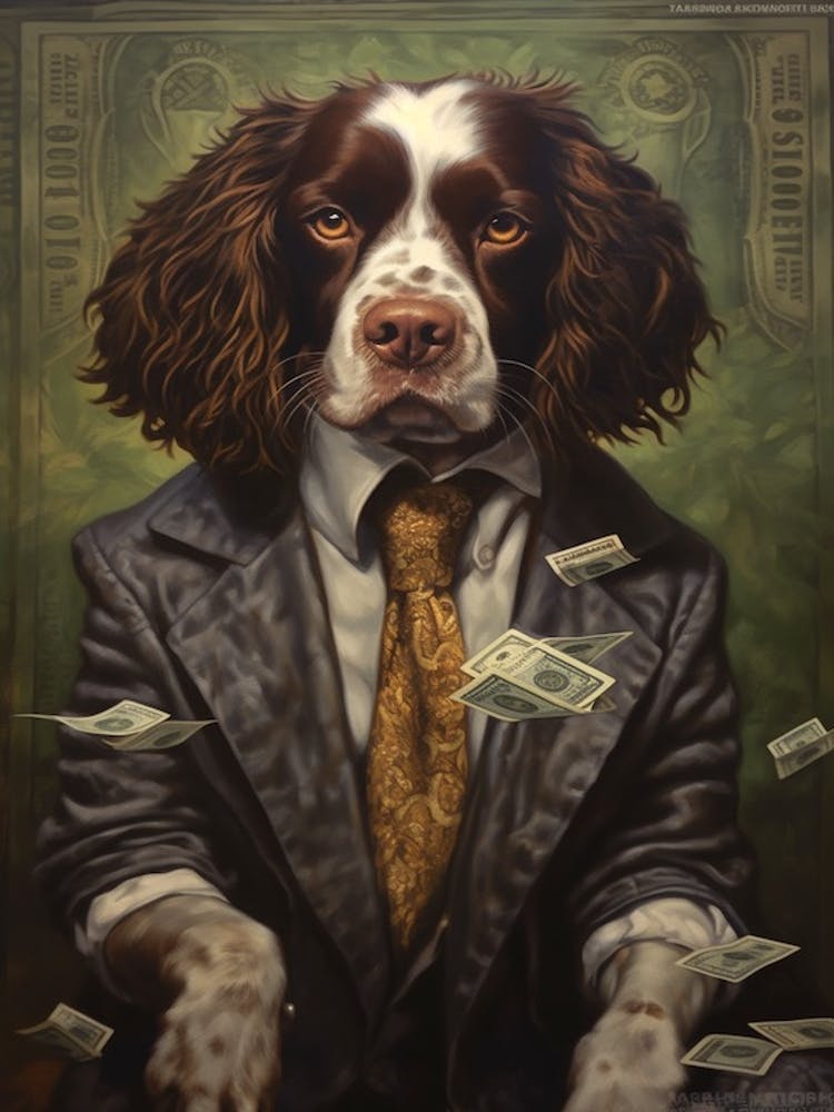 Gangster Dog English Springer Spaniel