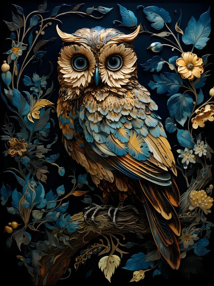 Contemporary Owl 3