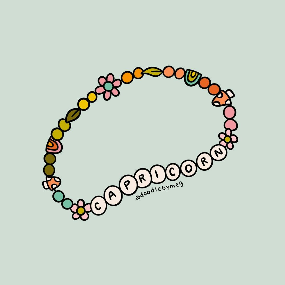 Capricorn Friendship Bracelet